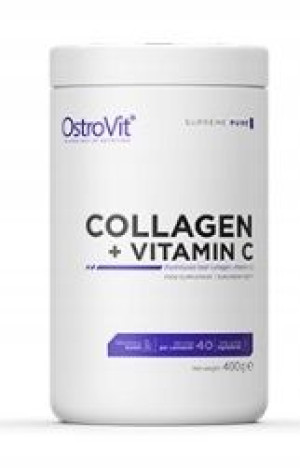 Ostrovit Supreme Pure Collagen+vitamin C 400g