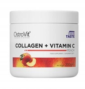 OSTROVIT COLLAGEN+VITAMIN C 400g czarna porzeczka