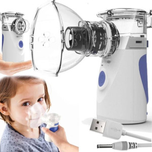 Inhalator Siateczkowy Nebulizator Cichy Mesh Usb