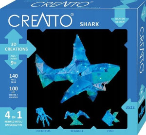 Creatto Świecący rekin i wodni przyjaciele