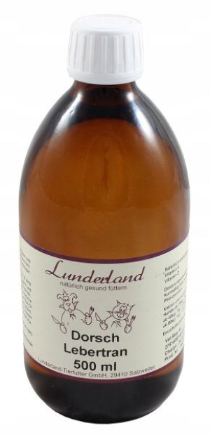 Lunderland Olej Z Watroby Dorsza Tran - 500ml