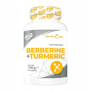 6pak Berberine+turmeric 90tabl