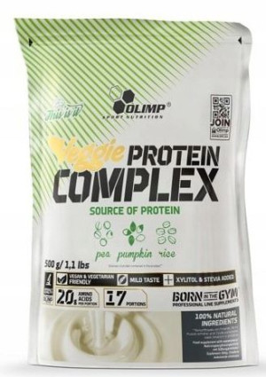 OLIMP VEGGIE PROTEIN COMPLEX 500g naturalny