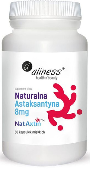 Aliness Naturalna Astaksantyna 8mg - 60kaps