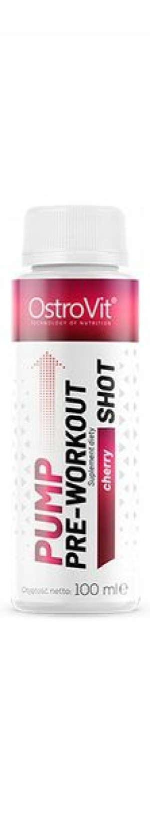 OSTROVIT PUMP PRE-WORKOUT 100ml cherry
