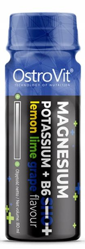 Ostrovit Magnesium Potassium+ B6 Shot 80ml