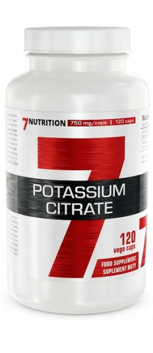 7 Nutrition Potassium Citrate - 120kaps