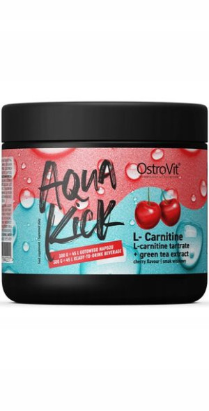 Ostrovit Aqua Kick L-carnitine 300g Cherry