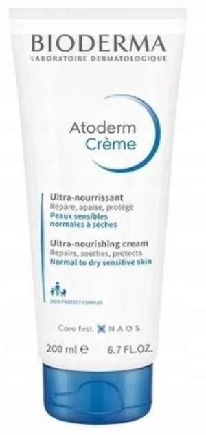 Bioderma Atoderm, Krem wzmacniający, tuba, 200ml