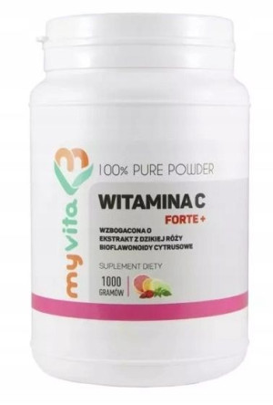 MyVita, Witamina C Forte+, 1000g