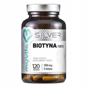 MyVita Silver Biotyna Forte 120 kapsułek
