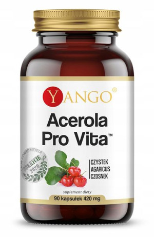 Yango, Acerola Pro Vita, 90 kapsułek