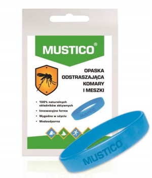 Mustico Opaska odstraszająca komary i meszki 1 szt