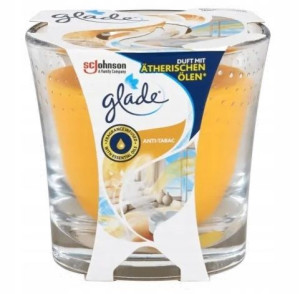 Glade, Świeca zapachowa, Anti-Tabac, 129g