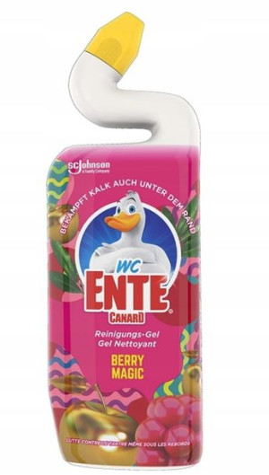 WC Ente, Żel do czyszczenia WC, Berry Magic, 750ml