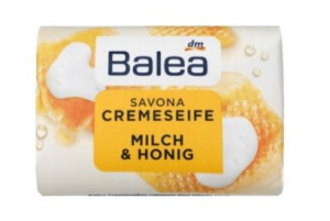 Balea, Mydło w kostce Mleko i Miód, 150g