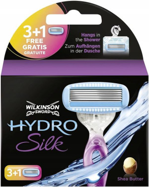 Wilkinson Sword Hydro Silk, Ostrza 4 sztuki