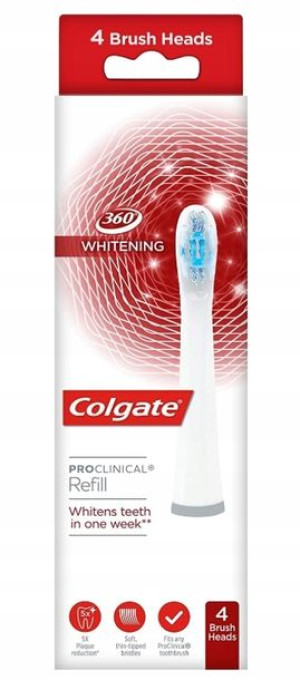Colgate Max White One, Wymienne końcówki, 4 szt