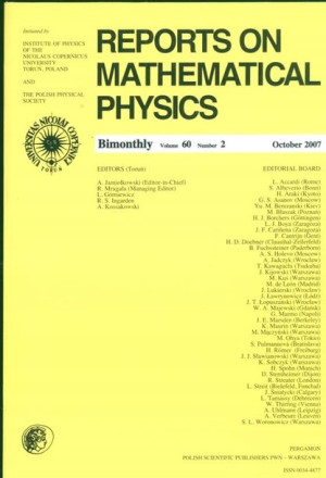 Reports on Mathematical Physics 60/2 wer.zagr.