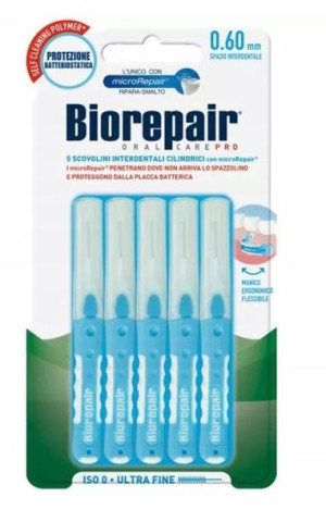 Biorepair Szczoteczki międzyzębowe 0,60mm 5szt