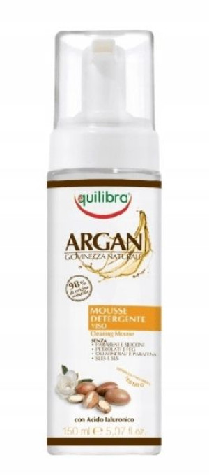 Equilibra, Arganowa Pianka oczyszczająca, 150 ml