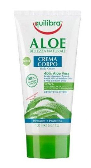 Equilibra, Aloesowy Krem do ciała, 150 ml