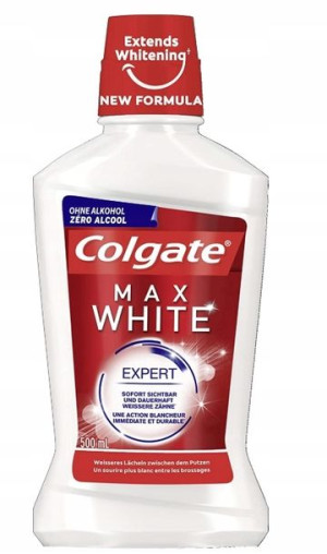 (DE) Colgate Max White, Płyn do płukania, 500 ml