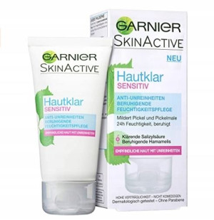 Garnier Skin-clear łagodny krem nawilżający 50ml