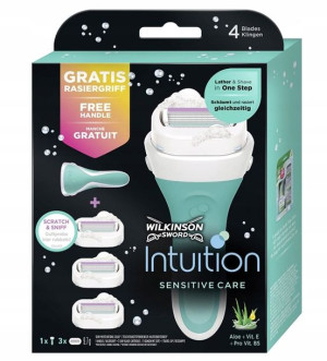 Wilkinson Sword, Maszynka + trzy ostrza, 1 szt