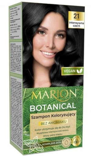 Marion, Szampon koloryzujący Intensywna Czerń