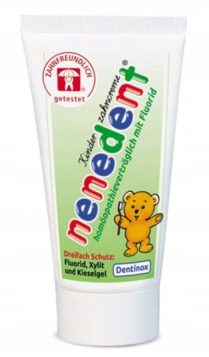 Nenedent, Pasta do zębów dla dzieci z fluorem 50ml