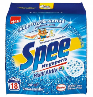 Spee Megaperl, Proszek do prania, 18 prań