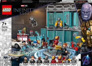 LEGO Marvel - Zbrojownia Iron Mana 76216