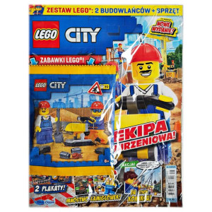 Lego City 5/2023 + 2 Budowlańców + Sprzęt