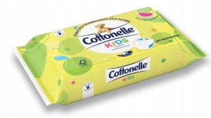 Cottonelle, Nawilżane chusteczki dla dzieci, 42szt