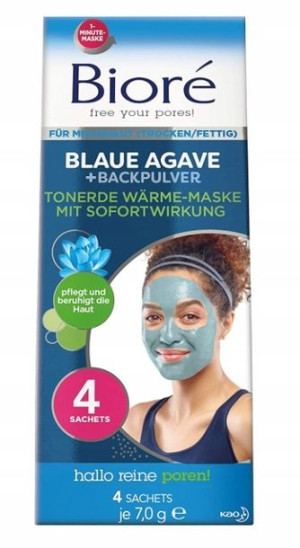 Biore, Maseczka do twarzy, 28 g