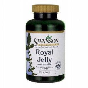 Swanson Royal Jelly mleczko pszczele 100 kapsułek