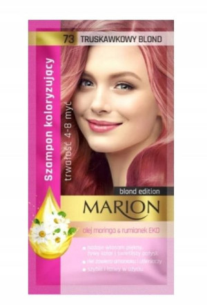 Marion, Szampon, 73 truskawkowy blond, 40 ml