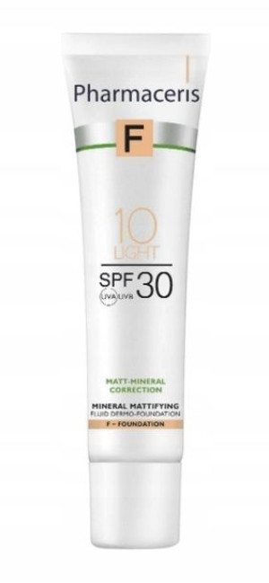 Pharmaceris F, Dermo-Fluid SPF 30, Light 10, 30 ml