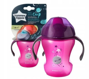 Tommee Tippee Kubek Niekapek 230 ml 6m+ Girl 1 szt