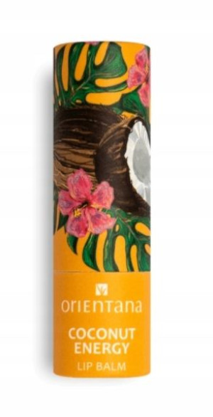 Orientana, Balsam do ust, Coconut Energy, 4,2g