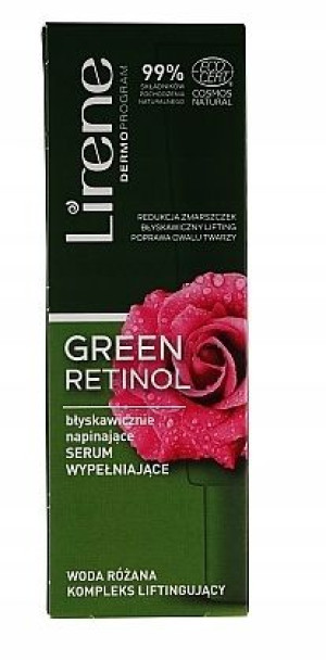 Lirene, Green Retinol, Serum wypełniające, 30 ml
