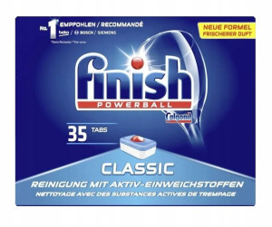 Finish, Classic, Tabletki do zmywarki, 35 sztuk