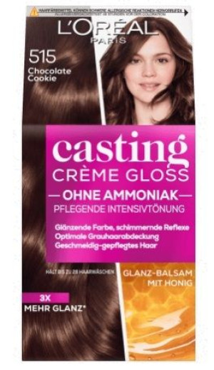 L'Oréal, Farba do włosów, 515 Chocolate Cookie