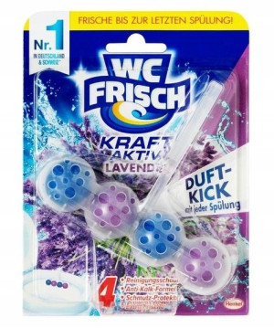 WC Frisch, Lavendel, Zawieszka do WC, 50g