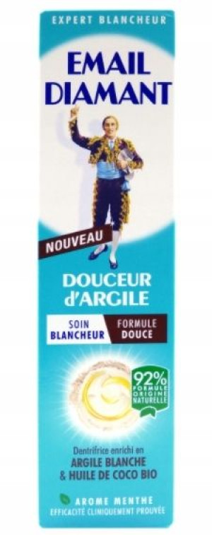 Email Diamant Douceur d'argile Pasta do zębów 75ml