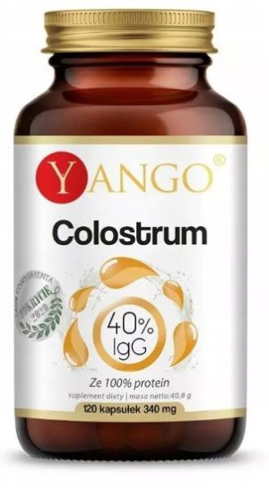 Yango, Colostrum, 120 kapsułek