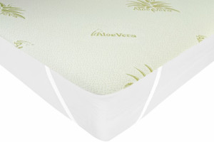 Ochraniacz Na Materac 140x200 200x140 Aloevera Wodoodporny Gramatura240g/m2