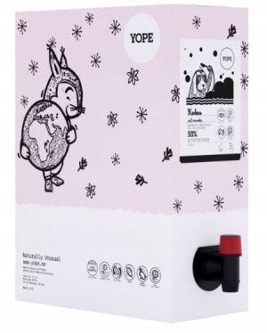 Yope, Żel Kokos i Sól 93%, refill, 3 litry