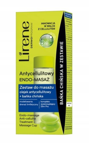 Lirene, Olejek antycellulitowy, 100 ml + Bańka